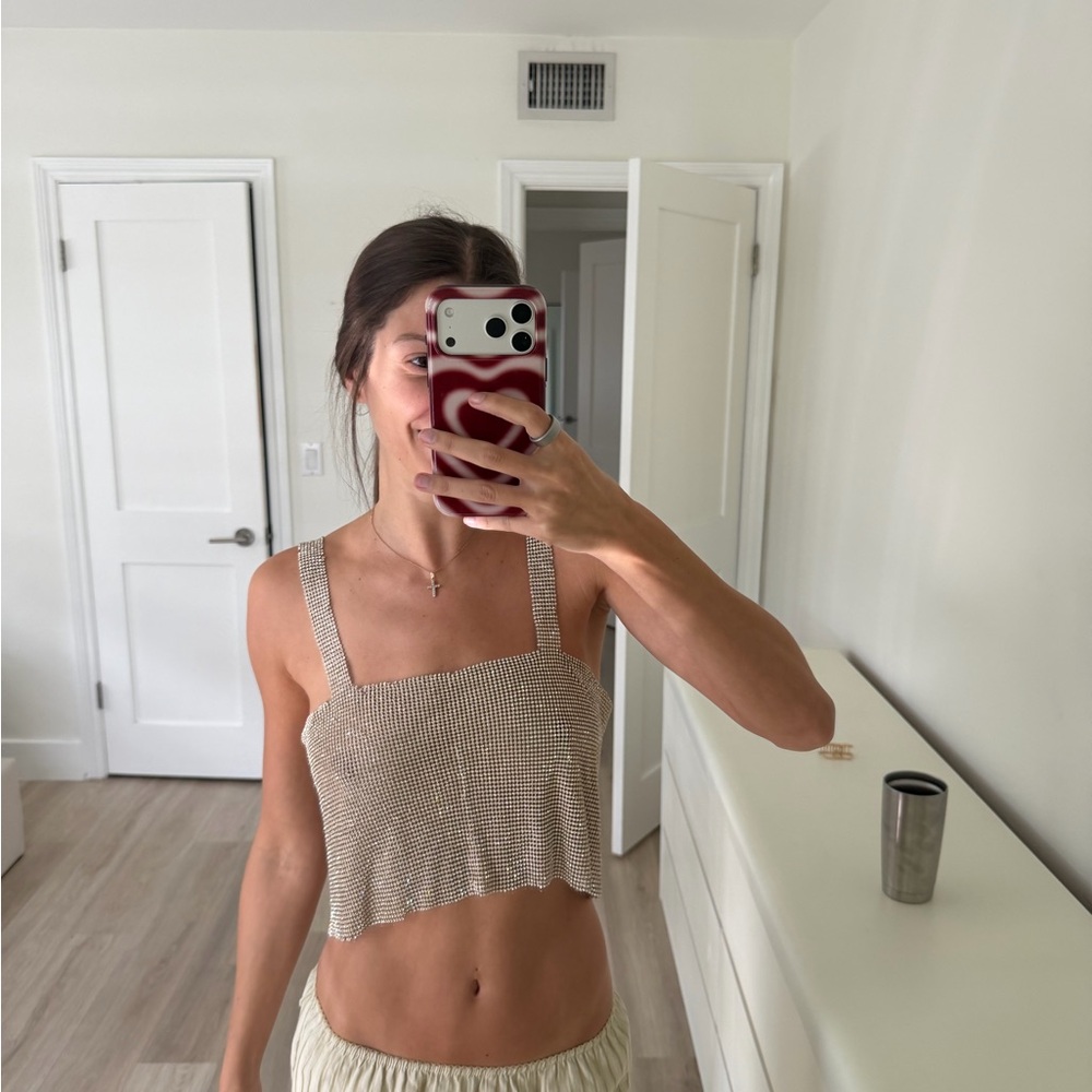 Superdown Crop Top
